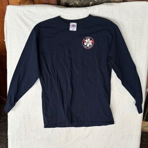 A Girl Thing Navy Long Sleeve Tee Christmas